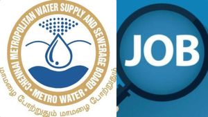 சென்னை குடிநீர் வாரியத்தில் அற்புதமான வேலை..!!