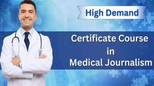 முதுநிலை மருத்துவ இதழியல் படிப்பில் சேர ஆர்வமாக இருக்கா மாணவர்களே....!!