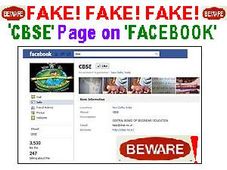 'Facebook' Contains Fake CBSE Page, Please Beware!