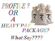 Say Profile Or A Heavy Package,What Do You Choose?