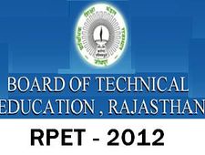 Rajasthan Pre Engineering Test(RPET)2012 on May 17