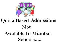 No More RTE Quota Available This Yr-Mumbai Schools