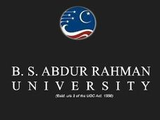 B.S Abdur Rahman University Opens M.Tech Admission
