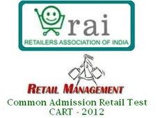 CART 2012 - An Entrance Test For Retail Management
