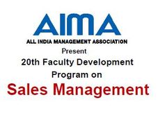 AIMA Conducts Sales Management Program at Kolkata