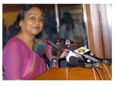 Women Edu'n Given Priority By An LokSabha Speaker 