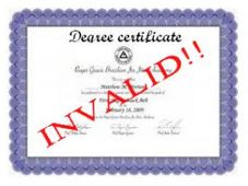 Invalid Certificates Of Few Deemed Universities