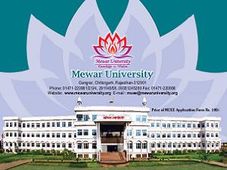 Mewar University Conducts MUEE 2013 on 04 May