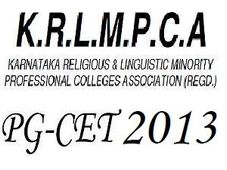 KRLMPCA PG-CET 2013 Online Application available