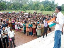 Students are in demand for Karnataka Assembly Election canvass