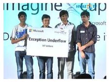 VIT University students placed top 5 in Microsoft Imagine Cup 2013