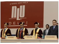 Pranab Mukherjee addressed 1st Convocation of National Law University