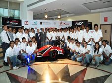 Manipal University Chancellor launched Formula Manipal 2013 Car
