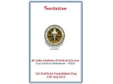 AIIMS Bhubaneswar Celebrates Its 1st Foundation Day on 15th July