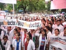 Medical students rally for more post-graduate seats 