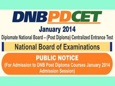 Nat Board to conduct DNS PD CET 2014 for Post Diploma course admission