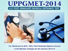 Uttar Pradesh Post Graduate Medical Entrance Test 2014 dates announced