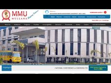 Maharishi Markandeshwar University offers MD/MS/PG Diploma admissions