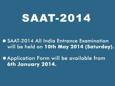 SOA University conducts SAAT 2014 for UG and PG courses admissions