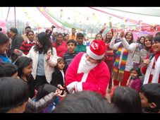 Grand celebration of Christmas at GIIS, Noida
