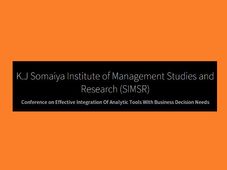 SIMSR announces conference registration details 