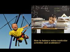 How to balance extra-curricular activities and academics?
