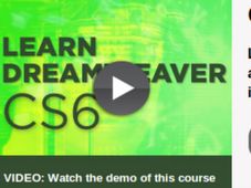 Learn Dreamweaver CS6 with this online course