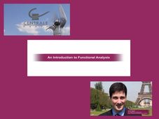 Where to learn about functional analysis?