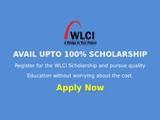 WLCI Scholarship Test 2014, for Indian students