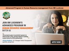 IIM Lucknow opens Advanced Program in Human Resource Management