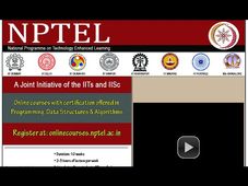Online Course on Programming, Data Structures and Algorithms