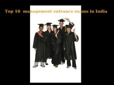 Top 10  management entrance exams in India
