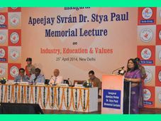 Apeejay Svrán Dr. Stya Paul Memorial Lecture by Lord Swraj Paul