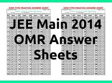 Verification of OMR Answer Sheets of JEE Main 2014 Paper II