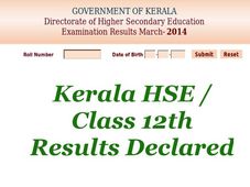 Kerala HSE/Class 12th exam 2014 results declared, 79.39% students pass
