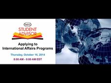Free Webinar: Applying to International Affairs Programmes