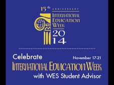 International Education Week with WES Student Advisor