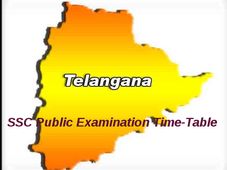 Telangana SSC Public Examinations March 2015 Time-Table