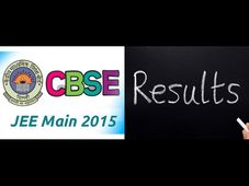JEE Main 2015 Results Announced, cut off for JEE Advanced set at 105