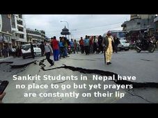 Nepal's Sanskrit students: Nowhere to go but prayers on lips
