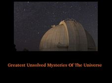 Greatest Unsolved Mysteries Of The Universe: Online Course By ANU