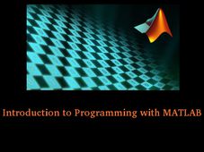 Introduction to Programming with MATLAB: Course by Vanderbilt Univ