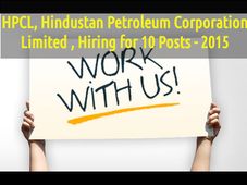 HPCL, Hindustan Petroleum Corporation Limited Hiring for 10 Posts 