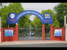 EFL University (SDE) opens admission for  M.A (English) Programme 
