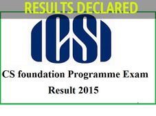 ICSI Exam Conducted in June 2015 Have Declared CS Results 