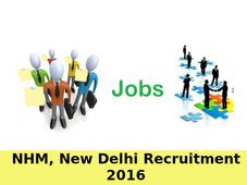 NHM, New Delhi Recruitment for 68 Hospital Manager Posts 2016