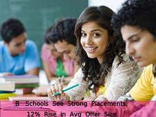 B-schools See Strong Placements; 12% Rise in Avg Offer Size