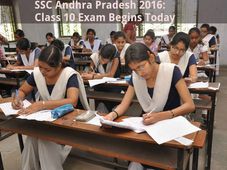 SSC Andhra Pradesh 2016: Class 10 Exam Begins Today