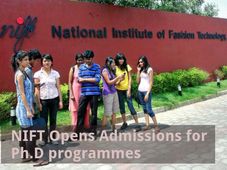 NIFT Opens Admissions for Ph.D programmes 