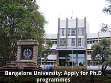 Bangalore University invites applications for Ph.D programmes